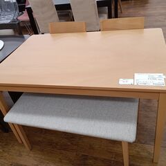 ★リユースのサカイ水戸店★  4人掛けダイニングセット ライトブ...