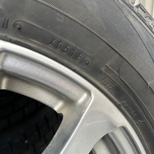 【決まりました】アルミホイール付　スタッドレスタイヤ　195/65R15 プリウス等 