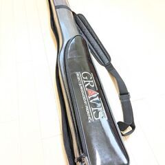 ★釣り具 ロッドケース 竿袋★PROX GRAVIS カーボン調ですの画像