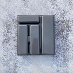 キッチン引き出し用 マイセット 整理 トレイ プラ製 グレー の画像