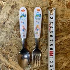 a(7629) お子様用 スプーン フォーク カトラリーセット ベンアンドベティー 子供用食器 食洗機対応 18本 子供用 飲食店 お子様ランチの画像