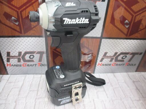 マキタ makita TD160D インパクトドライバ 未使用品 バッテリ14.4V二個/充電器 黒フルセット 【ハンズクラフト宜野湾