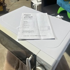 ＺＥＰＥＡＬ　電子レンジ　ホワイト　ターンテーブル　２０１４年製　ゼピール　ＤＲ－Ｍ２０１１の画像