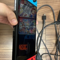 【美品】Switch スタートセット　ソフト2本つき付き　の画像