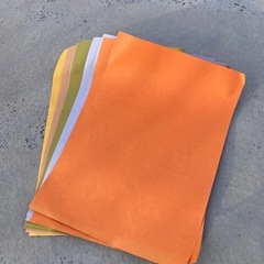 A4 コピー用紙 いろいろ カラー用紙 画用紙 印刷 枚数不明の画像