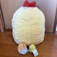 すみっコぐらし特大、ぬいぐるみ3個セットの画像
