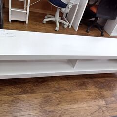 ★リユースのサカイ水戸店★ IKEA TV台 ホワイト H36.5×D35×W160 クリーニング済み MT6033の画像