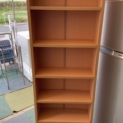 【リサイクルサービス八光】幅４５㎝　8段　ブックシェルフの画像