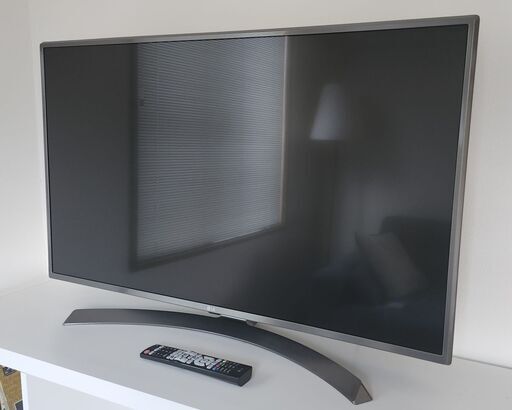 【LG製 43インチ 4Kテレビ】43UJ6500（2017年製・動作確認済み・荻窪引き取り）