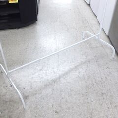 イケア ハンガーラック 幅100cm MULIG ムーリッグ 衣類収納 洋服収納 ホワイト シンプル コート掛け ☆ 札幌市 北区 屯田 の画像