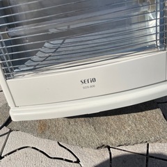 山善 電気 ヒーター ストーブの画像