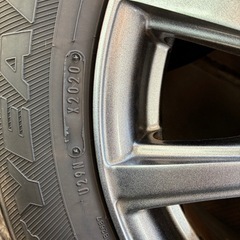 15インチスタッドレスタイヤ&アルミホイール4本セットの画像