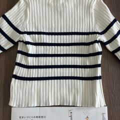 【中古】90㎝　H&M　ニットの画像