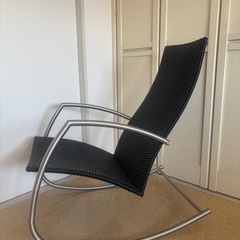 モダン　ロッキングチェア　2脚セットの画像