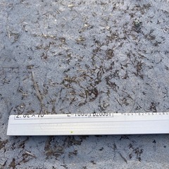 ジャンク アルミフラットバー 86cm 平板 カット済み の画像