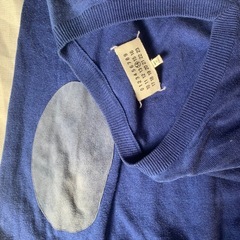 メゾンマルジェラ　マルジェラ　Maison margiela　エルボーパッチ　ニット         　　の画像