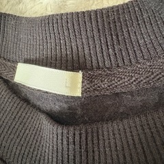 GU ブラックスウェット Lサイズ ベージュイージーパンツ 2点セットの画像