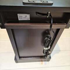 【12,900→4,380円訳アリ品セール】ベッドサイドテーブル　コの字型【特大セール11/5迄】の画像