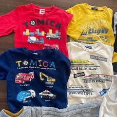 冬用キッズ服＆未使用帽子付けますの画像