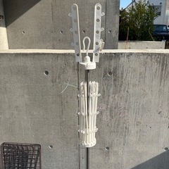 洗濯　物干しの画像