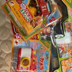 アンパンマンおもちゃ３点せっと新品の画像