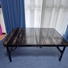 折り畳みテーブル 高さ調整可能 アウトドア
の画像