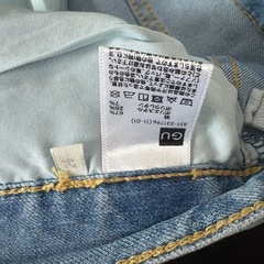 GU デニムパンツ 29サイズの画像