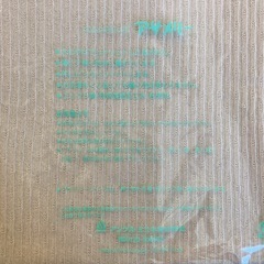 M2510-437 TENMAYA asamerry 肌着 Mサイズ ピンクグレージュ 胸元レース 未使用品の画像