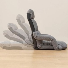 ニトリ　肘連動座椅子　NテリーGY ハイバック　リクライニング　肘置き付きの画像