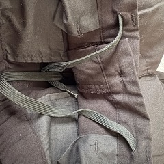 BROWNY 黒 スラックス Mの画像