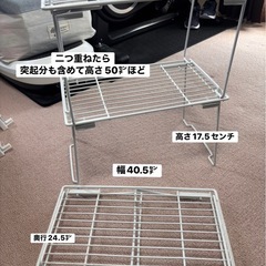 【値下げ】整理棚等12点まとめて　折りたたみ式　キッチンラック　シンク下収納ラック　ラック　キッチン収納　台所収納　ゴミ袋ハンガー　ゴミ袋ストッカー の画像