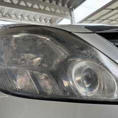 ヘッドライト黄ばみ、曇り除去