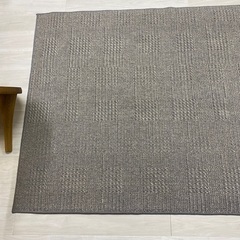 スミノエ　日本製　ウール100% ウールスコット　グレーの画像