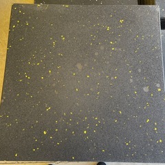  [40枚セット] ホームジム用ゴムマット ゴムマット ジム ジムマット15mm訳あり商品の画像