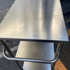 ステンレスワゴン　サロン、キッチンなどの画像