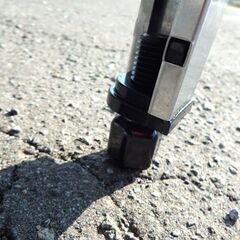 新札幌★ステンレス作業台 （B） 幅90cm×奥行45cm×高さ64～cm■業務用 調理台 作業台■No.3672の画像