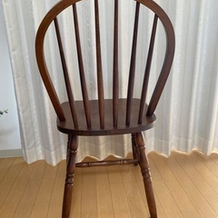 ※取引中※アンティーク　木製椅子　チェアの画像