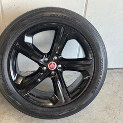 ジャガー Fペイス 純正 20インチ タイヤホイールセット　希少 BLADE グロスブラックの画像