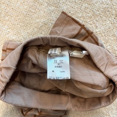 チェック半ズボン　95の画像