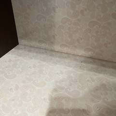 ペーズリー柄　3段カラーボックス　棚高さ調整不可の画像