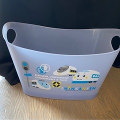 受け渡し予定決定済⭐︎
新幹線　キッズ収納　オモチャ箱の画像