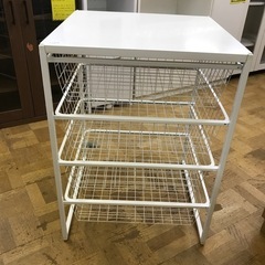 【ジャングルジャングル深井店】★4段ラック 収納家具 食器棚 家具 簡易クリーニング済 堺市（中区 堺区 東区 西区 南区 北区）和泉市 河内長野市 富田林市 松原市 狭山市 深井 【FU2847】の画像