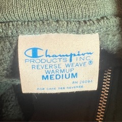 チャンピオン ハーフジップ 裏起毛の画像