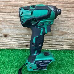【SIW】HiKOKI ハイコーキ WH18DB(NN) 18Vコードレスインパクトドライバ 本体のみ【中古動作品】の画像