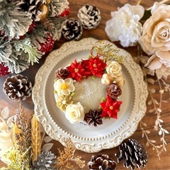 クリスマスケーキレッスンの画像