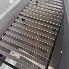 シングルマットレス ベッドの画像