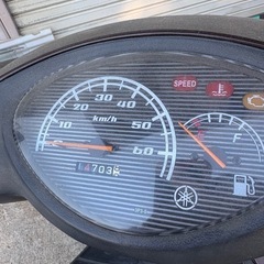 原付　YAMAHA JOG 2013年式  抹消済み　動作品の画像