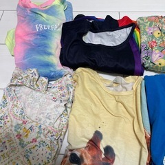 女の子夏物　130-140半袖6枚ワンピチュニック6枚の画像