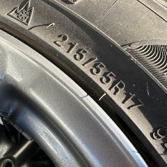 本田スタッドレスタイヤ　215/55/R17  4本の画像