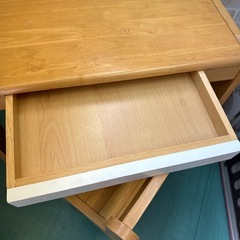 木製　デスクチェアセット　勉強机　子供用の画像